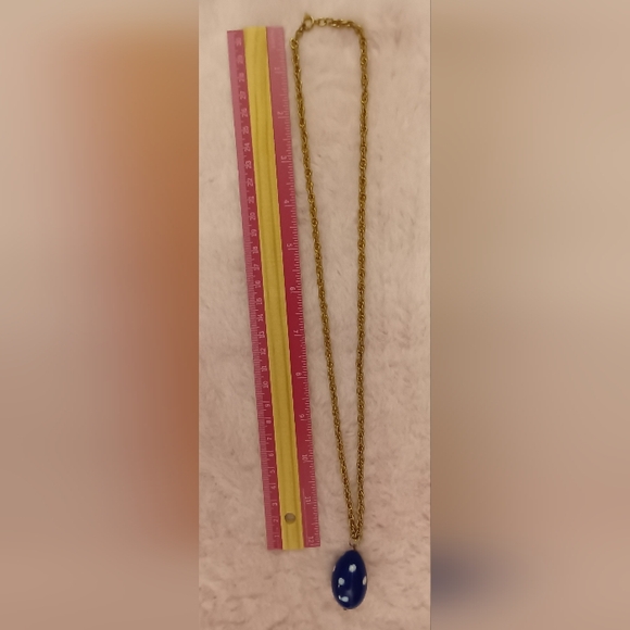 𝑷𝒐𝒓𝒄𝒆𝒍𝒂𝒊𝒏 𝑩𝒍𝒖𝒆 𝑬𝒈𝒈 𝒀𝟐𝑲 𝑷𝒆𝒏𝒅𝒂𝒏𝒕 𝑵𝒆𝒄𝒌𝒍𝒂𝒄𝒆 - Picture 8 of 9